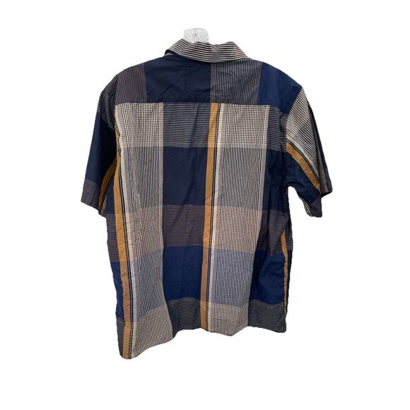 Norse Project Shirt Carsten Light Check Plaid Short Sleeve Button Front Medium - Picture 3 of 11